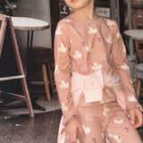 Tops ar pīļu apdruku