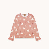 Tops ar pīļu apdruku