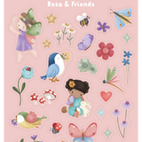 Little Dutch Sticker sheet `Rosa & Friends ́