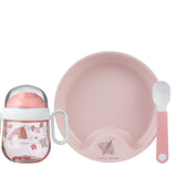 Baby dinnerware 3-piece set  ́Flowers &
Butterflies ́