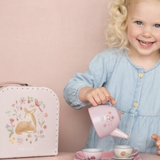 Little Dutch Tējas servīzes komplekts koferī-Pasaku dārzs