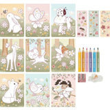 Little Dutch krāsojamās grāmatas komplekts ́"Rosa & Fairy
Garden"