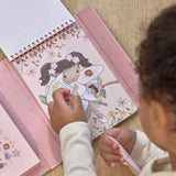 Little Dutch krāsojamās grāmatas komplekts ́"Rosa & Fairy
Garden"