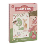 Little Dutch Magnet & Draw Set  ́Rosa & Fairy
Garden ́
