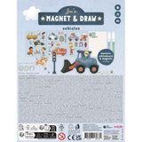 Little Dutch Magnet & Draw Set  ́Jim & Vehicles ́