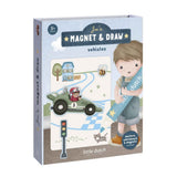 Little Dutch Magnet & Draw Set  ́Jim & Vehicles ́