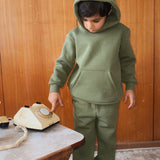 Pants olive green