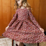 Dress with flowers print