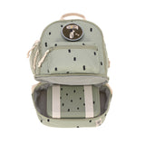 Mini Backpack, Happy Prints light olive