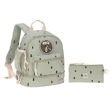 Mini Backpack, Happy Prints light olive