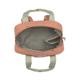 Mini Square Backpack - Happy Prints, caramel