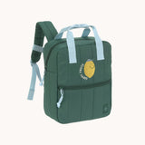 Mini Square Backpack - Little Gang, Lemon dark green