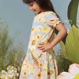 Dress with all-over print "Sky Garden"