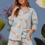 Shorts with all-over print "Garden Bakery"