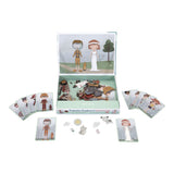 Little Dutch magnētiskā puzle ´Jim & Rosa´ FSC