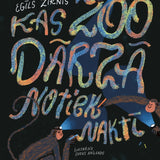 Big and small book "What happens at the Zoo at night"