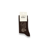 Lazy Monday socks chocolate brown