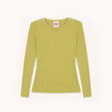 Green midsummer top for female