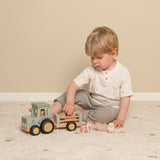 Little Dutch Koka traktors ar piekabi
