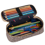 Pencil Box - Leopard Cherry