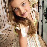 Lakatiņš muslīna ar ziedu rakstu