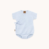 Wrap body light blue muslin