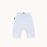 Bikses gaiši zilas muslīna