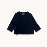 Pārliekama jaciņa tumši zila muslīna