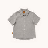 Shirt gray muslin