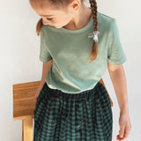 Everyday and festive skirt checkered | Grades 1-4