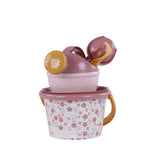 Little Dutch Beach Set of 5  ́Pink Flowers ́