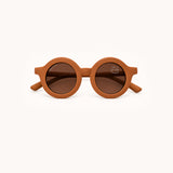 Sunglasses round, brown