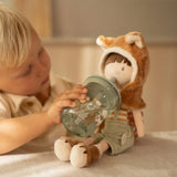Little Dutch Children's Glass with Straw  ́Little
Farm ́ 250 ml