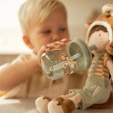 Little Dutch Children's Glass with Straw  ́Little
Farm ́ 250 ml
