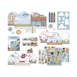 Little Dutch Creativity Suitcase  ́Jim & Vehicles ́