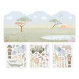 Little Dutch Reusable Sticker Story Booklet  ́Safari
Friends ́
