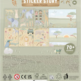 Little Dutch Sticker Story Booklet  ́Safari Friends ́