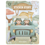 Little Dutch Sticker Story Booklet  ́Safari Friends ́