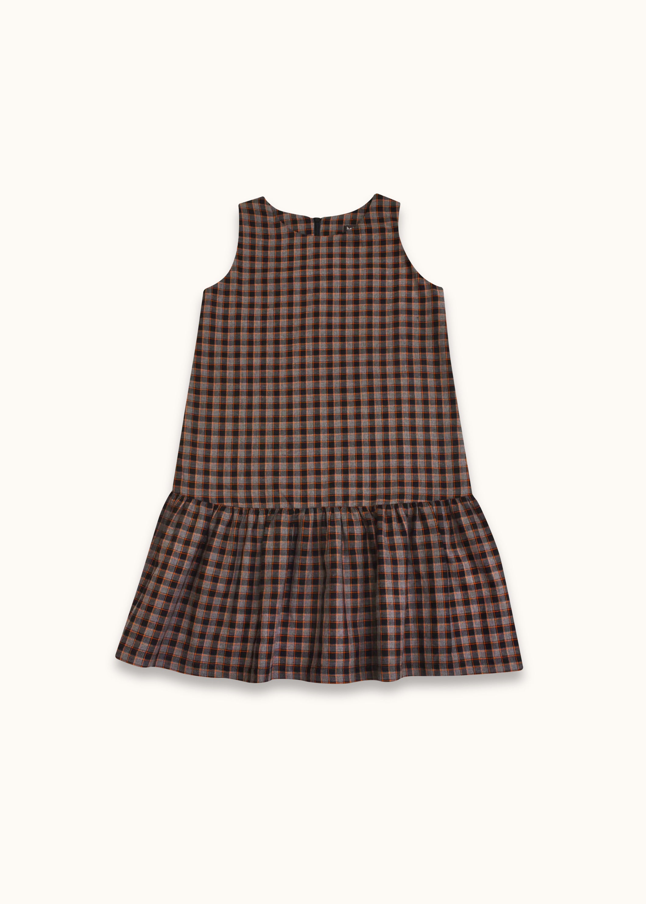 Everyday pinafore dress checkered | Grades 1-4