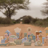 Little Dutch Wooden Building Blocks `Safari
Friends´ FSC