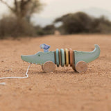 Little Dutch Wooden Pull Crocodile `Safari
Friends` FSC